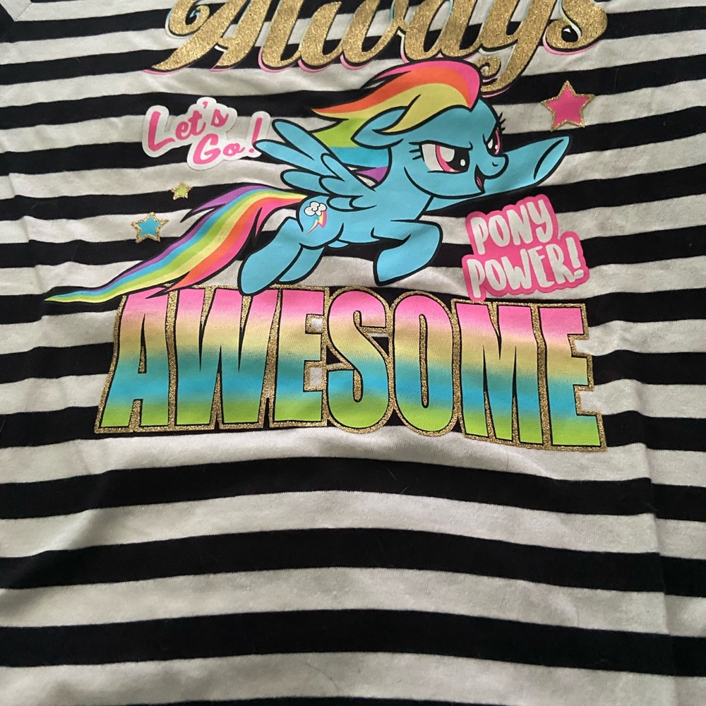 Hasbro My Little Pony Black and White Tee